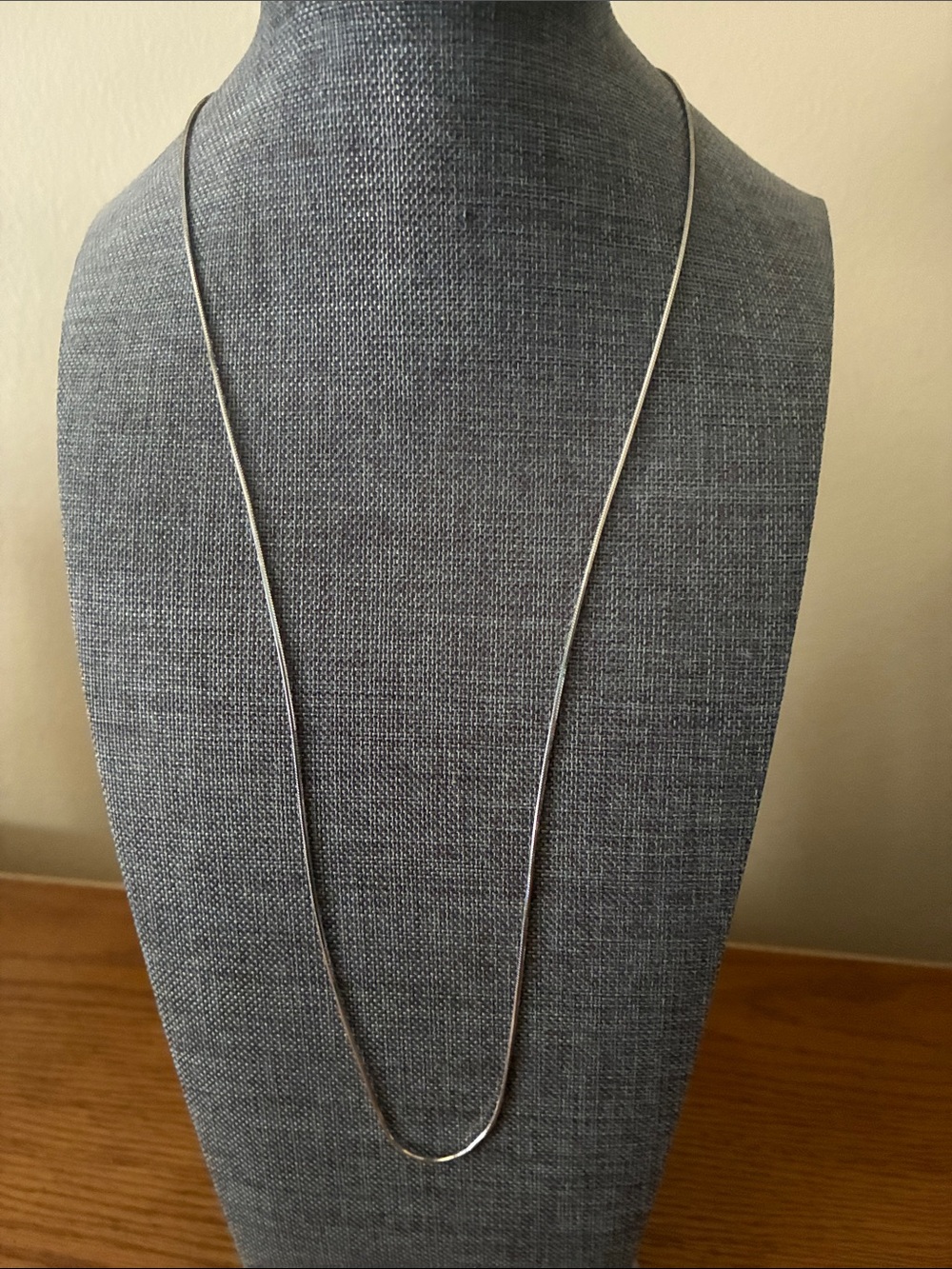 Classic sterling silver Snake Chain Necklace - Elegant Everyday Jewelry